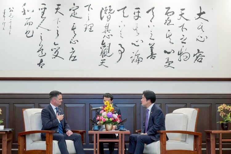 賴清德總統接見美國聯邦眾議員訪團 強調深化臺美合作 以實力確保國家安全與區域和平