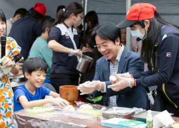 賴清德總統出席凱道農玩節活動 肯定農業部推動食農教育 鼓勵國人支持在地農產