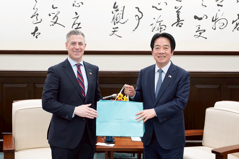 賴清德總統接見美國參議員訪團 強調以實力確保和平 深化臺美安全與經貿合作