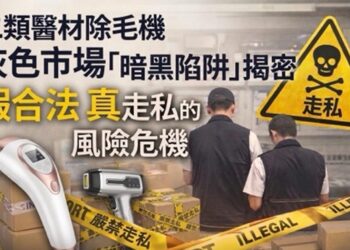 【法規專題】二類醫材除毛機，灰色市場，暗黑陷阱揭露..