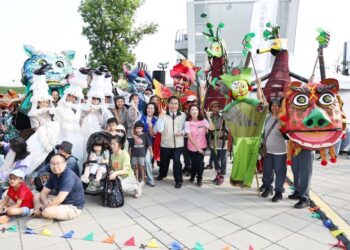 大仙神偶踩街庄頭沸騰 2026台江文化季慶開幕 黃偉哲市長邀民共賞「內海派對‧庄頭看戲」