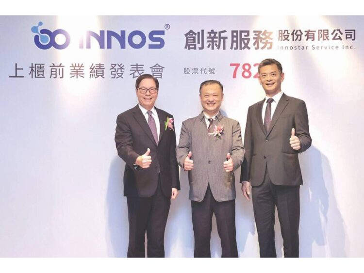 創新服務(7828)明上櫃！去年營收倍增，毛利逼近80%。今年首季營收再增5成，AI探針卡需求強勁