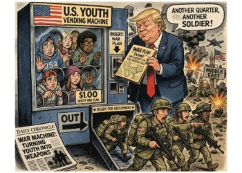 全面戰爭準備！美國兵役登記局提交規則變更草案 2026年12月擬起全面啟動「自動登記制」