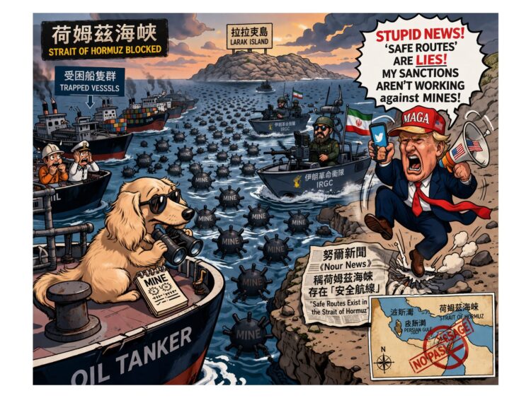 鋼索上的談判 荷姆茲「水雷航線」與 4月10日 談判的死結