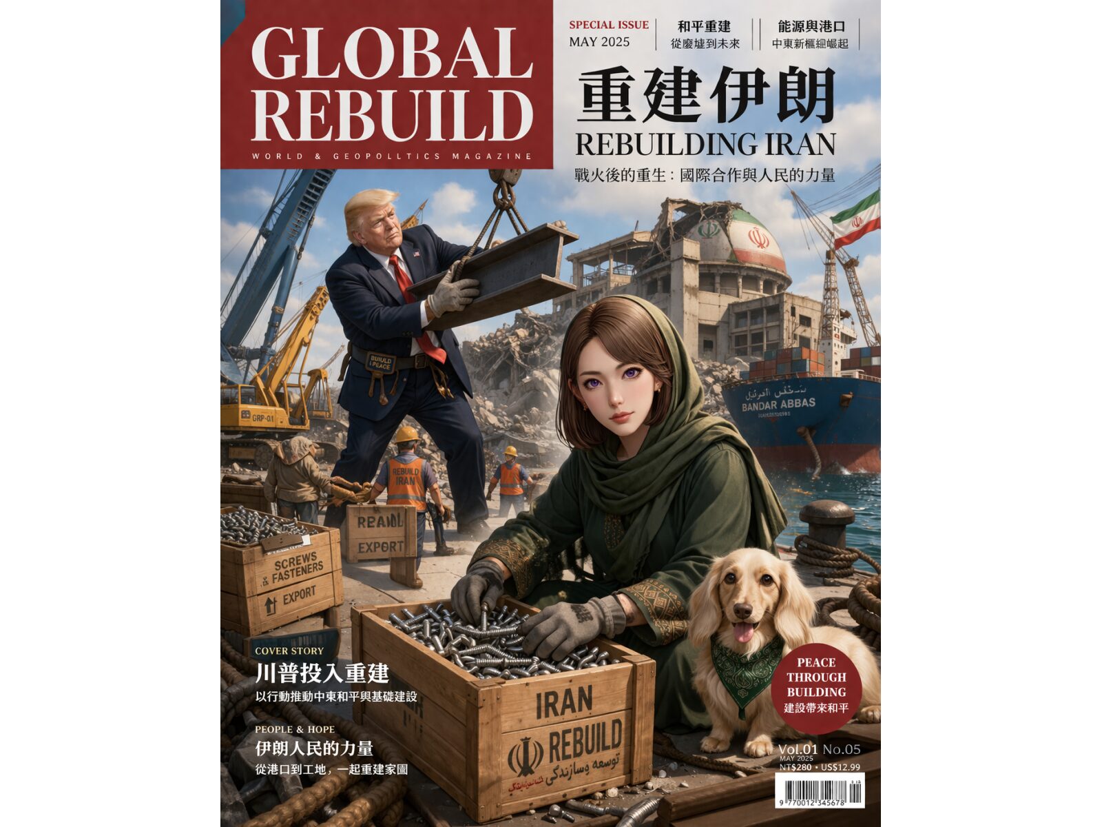 美關稅新制與中東戰火雙擊 鋼市第二季漲勢確立 中鋼(2002)5月盤價看漲破千元